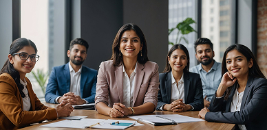 Candidate interview session